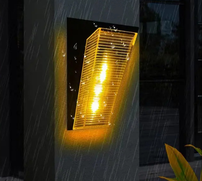Colors LED Solar Wall Light